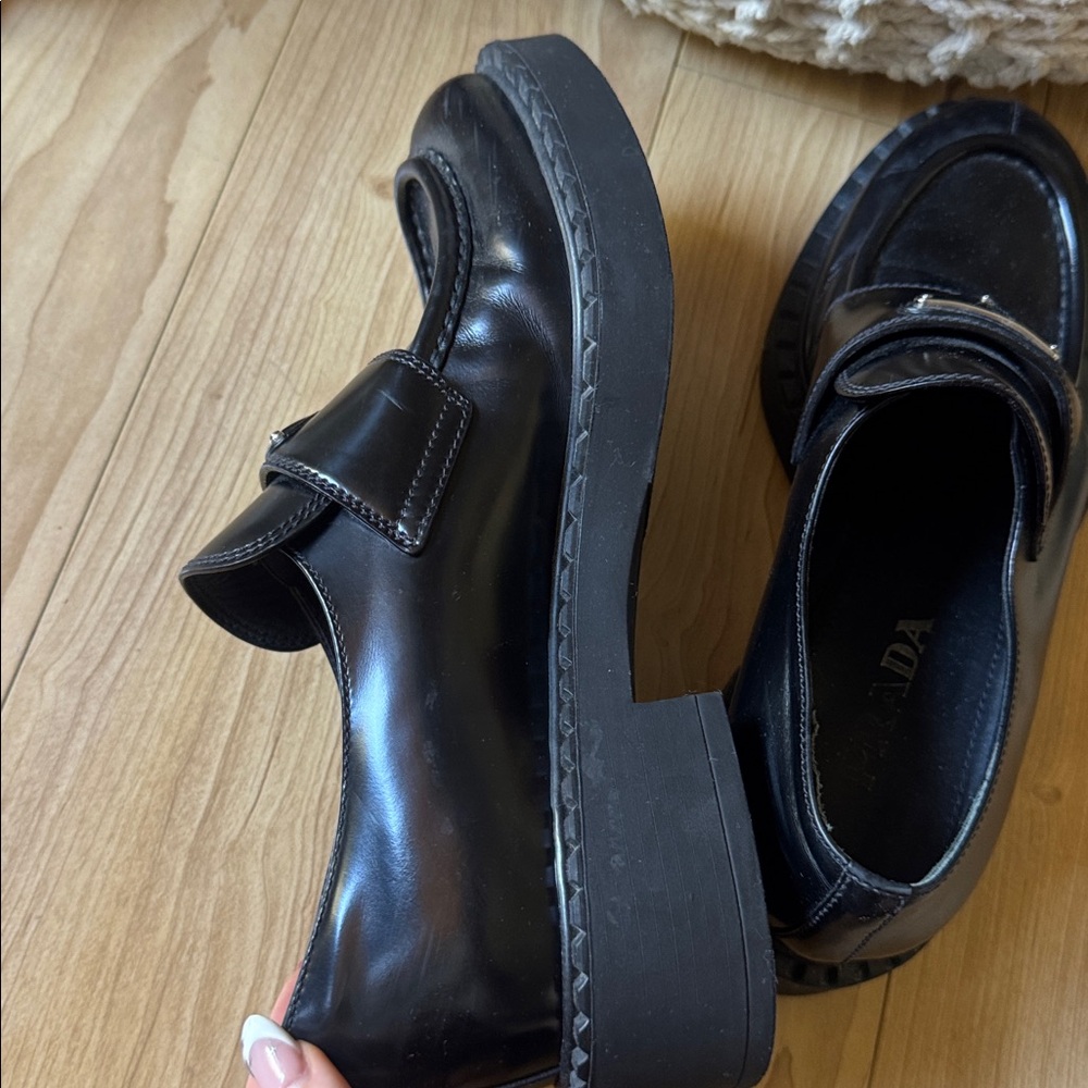 Prada Leather Loafers - Picture 7 of 10